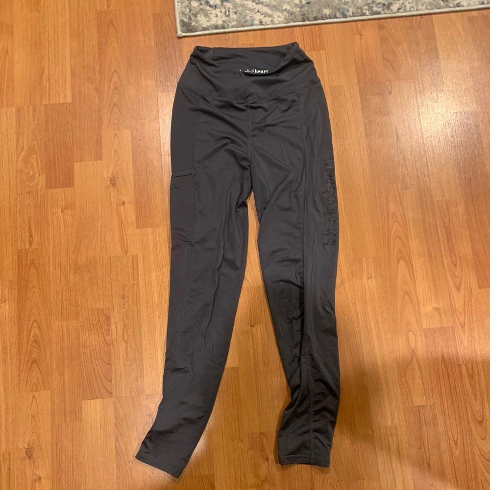 Blackheart Equestrian Flex Riding Leggings - Grey (beeches)